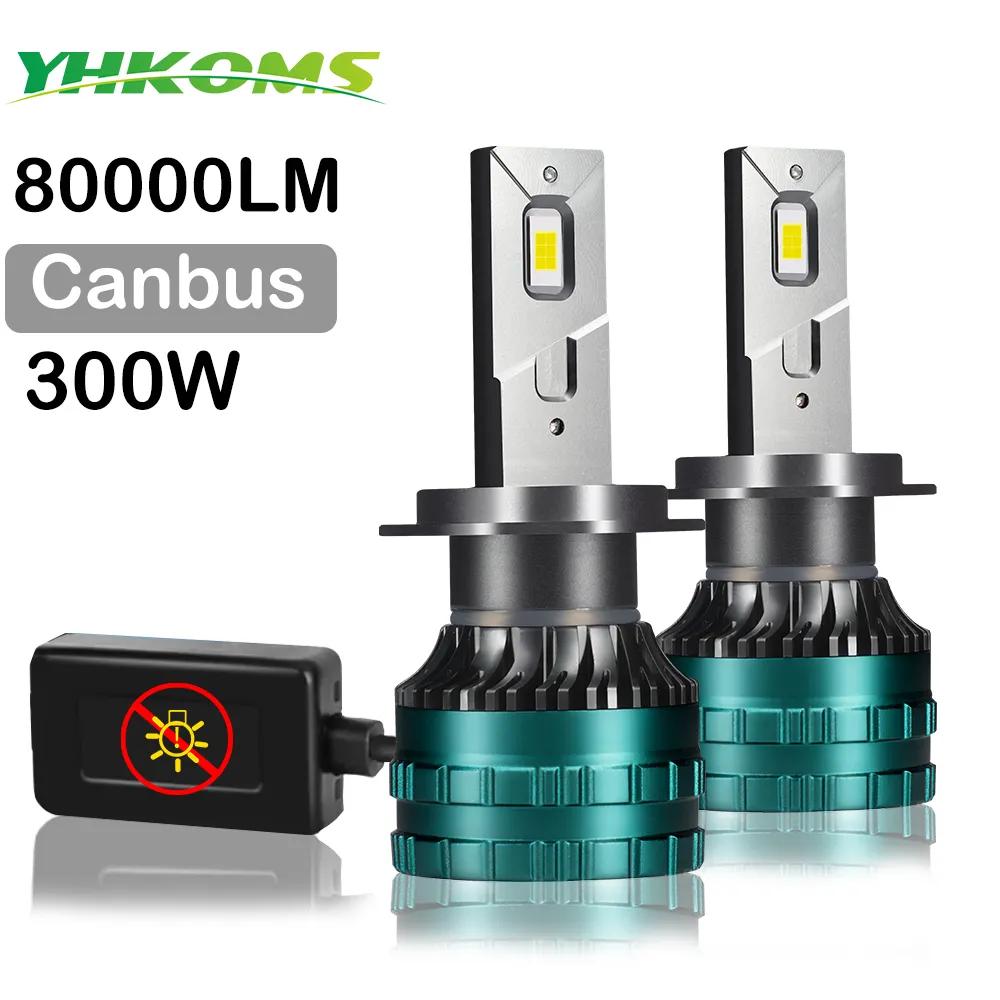 YHKOMS Canbus ڵ LED Ʈ Ȱ, H4 LED H7 LED H8 H9 H11 H1 9005 HB3 9006 HB4 880 881 H13 9007 H16 5202